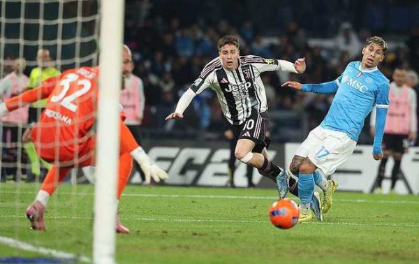 那不勒斯21尤文图斯霍伊伦双响