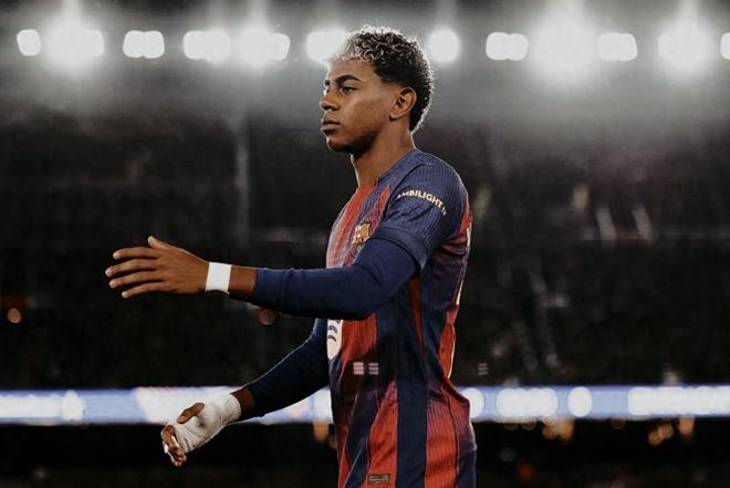 超越姆巴佩,亚马尔创欧冠新纪录!21逆转,巴萨剑指直通16强