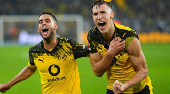 德甲：多特蒙德2比0霍芬海姆