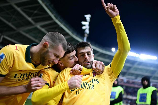 35秒，普利希奇是米兰自2008年2月以来意甲替补进球最快球员