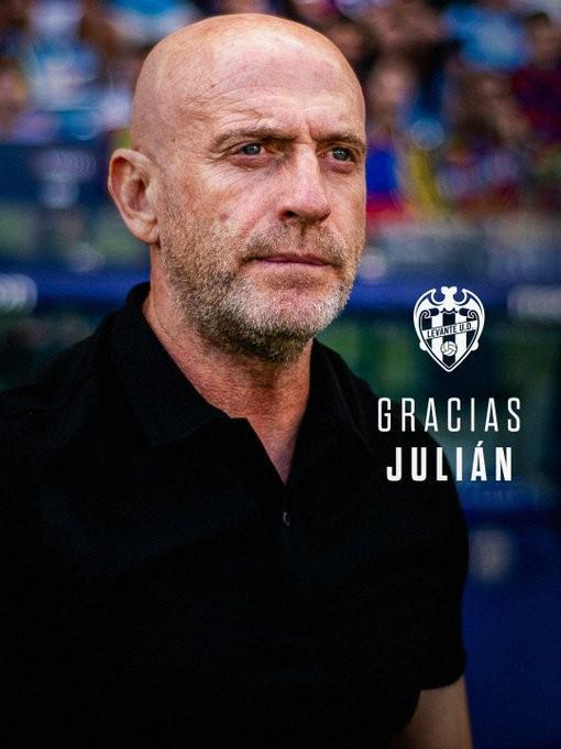 官方：莱万特主帅卡莱罗下课球队本赛季西甲仅积9分排倒二