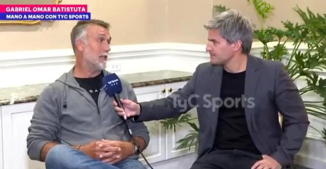 巴蒂：我和维埃里这样的9号已经没有了，球队踢法都大同小异