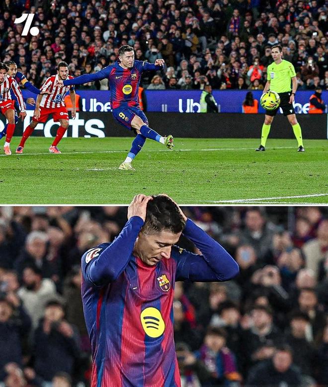 西甲:莱万多夫斯基罚丢职业生涯最差点球