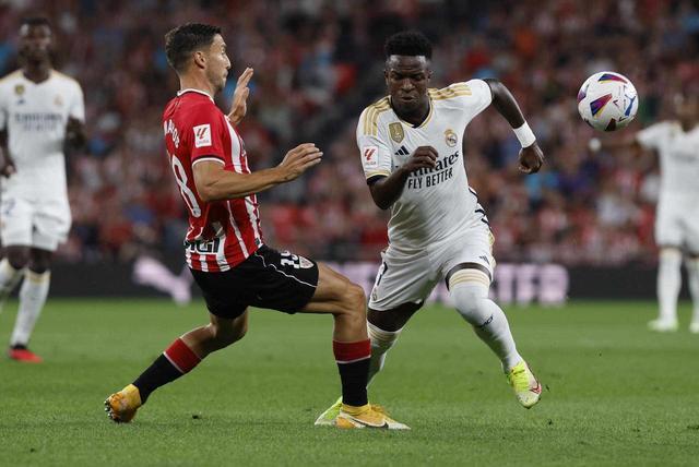 13场,毕包是维尼修斯未能进球的对手中对阵次数最多的